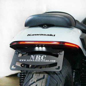 Kawasaki Eliminator 450 Fender Eliminator - New Rage Cycles - Brightest LED Turn Signals - Black Textured - `24-`27
